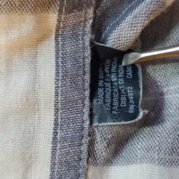 French connection 100% linen button down shirt - Picture 5 of 5